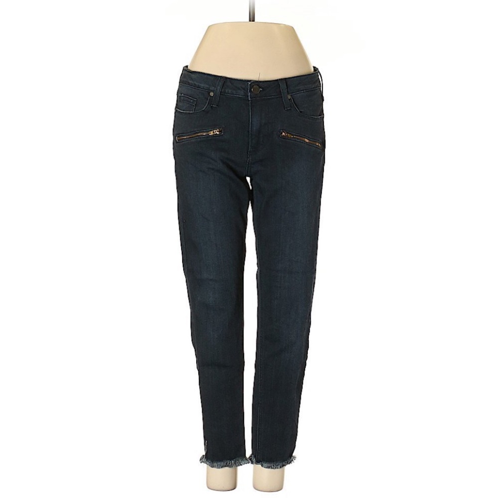 Just Black 28P distressed hem skinny jeans